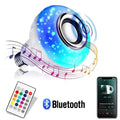 E27 Bluetooth Speaker Music Bulb RGB Lights Bulb 12W 85-265V with Remote Control For Live Room Bedroom Home Decor Lighting